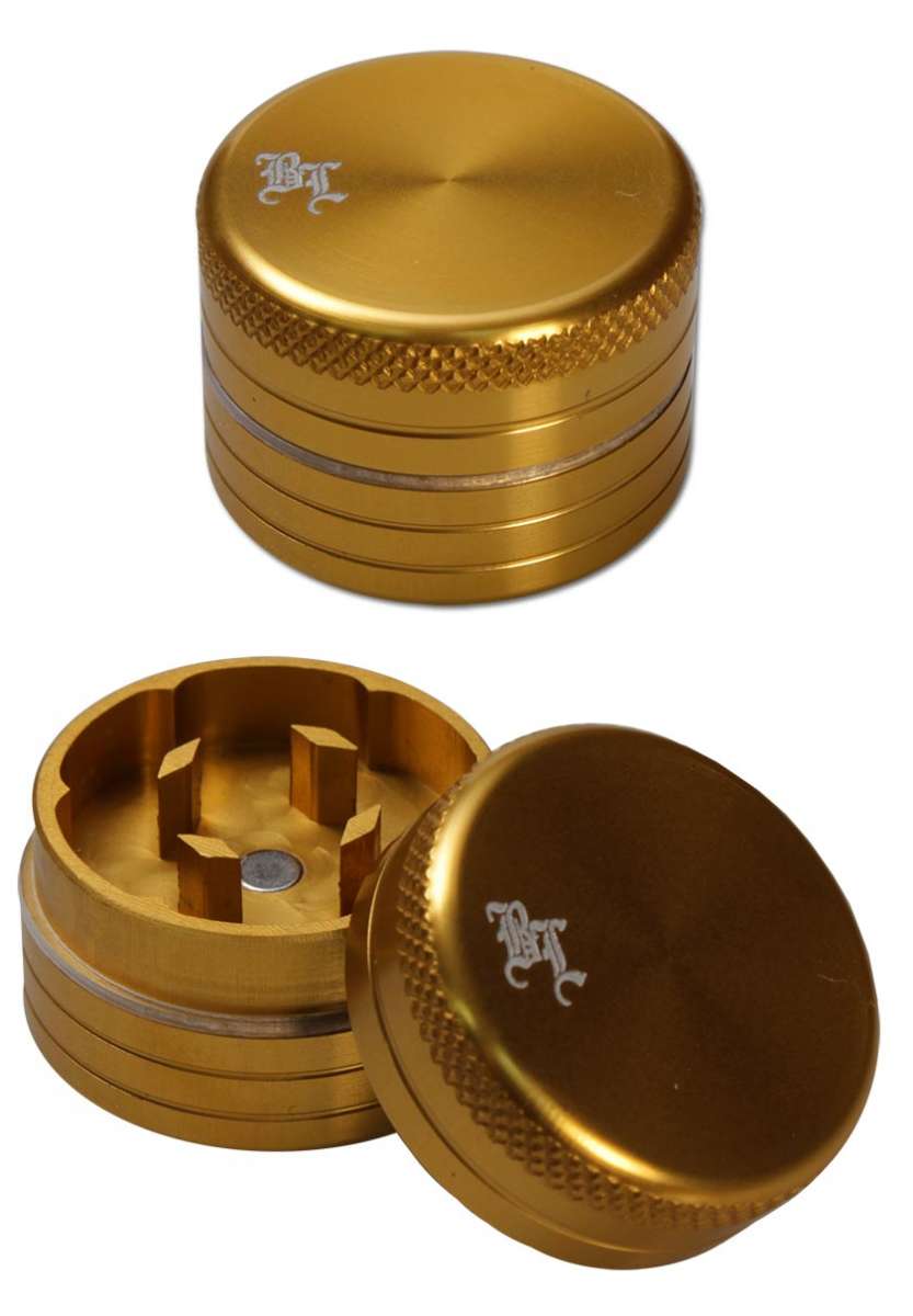 Black Leaf Aluminium Grinder Mini 2-tlg.