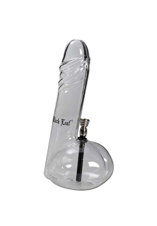 Bong in Dödelform von Blackleaf mit Blackleaf Logo auf der Vorderseite.
